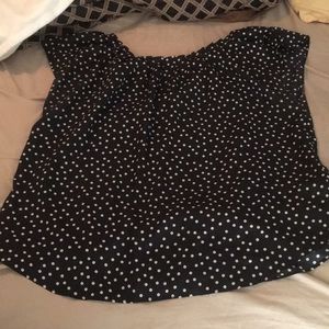 Polka dot shirt